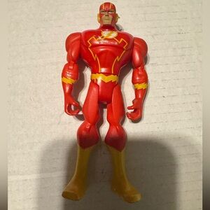 DC Comics Action Figure Flash Justice League Y9118 Mattel Red And Yellow Figure